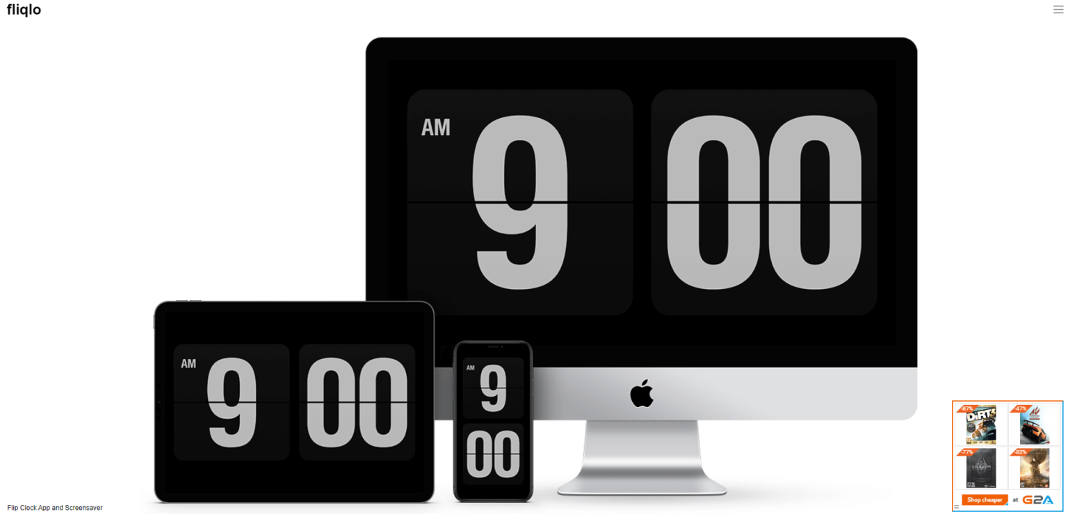flip clock screensaver for windows 11